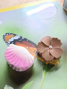 Cute Flower &amp; Shell Hair Clips