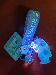 Sparkling Astronaut Key Chains