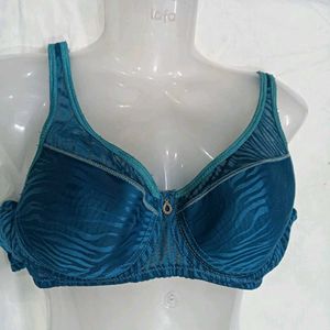 ❤️‍🔥 Teal Zebra Print Bra