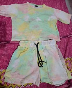 Tie-Dye Pajama Set