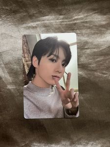 Official bts jungkook photocard from golden album.