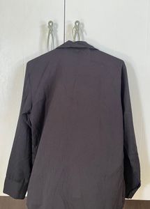 Classic Black Button-Up Shirt