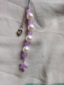 Cute Pearl &amp; Star Beaded Charm★