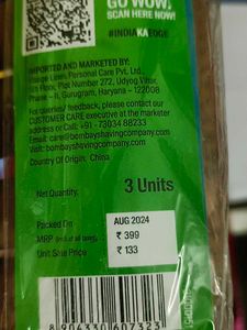 Bombay Shaving Co. Razor - Pack of 3