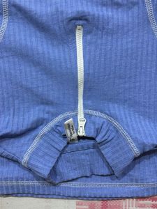 Sleeveless Ribbed Zip-Up Top
