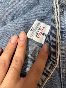 funky cargo jeans with multiple pockets