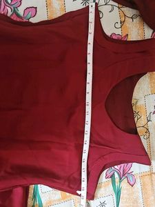 Maroon suit set