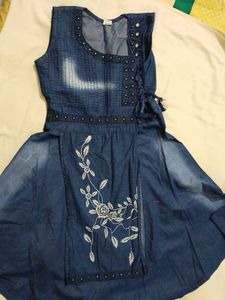 Denim Midi Dress