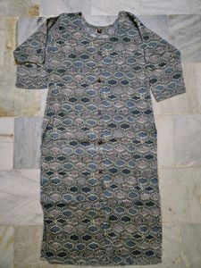 Printed Cotton Kurta