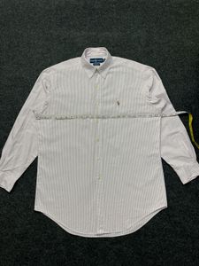 Men's Classic Striped Button-Down Shirt