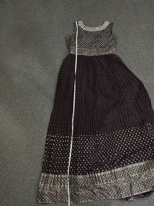 Elegant Brown Ethnic Gown