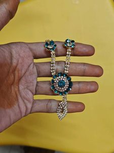 Exquisite Gold-Plated Ethnic Jewellery Set
