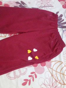 Cute Heart Patch Sweatpants