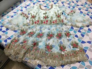 Exquisite Embroidered Lehenga Choli Set