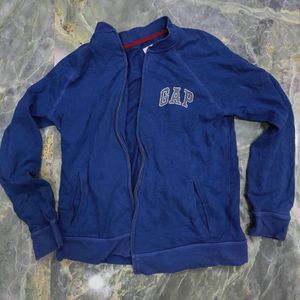 GAP Blue Zip-Up Sweatshirt