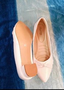 Elegant White Ballet Flats