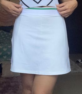 Stylish White Tennis Skirt