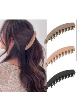 Set of any 2 Matte Banana Hair Clips