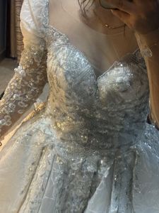Stunning embellished bridal gown🩷🎀🧚🏻‍♀️