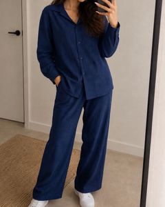 Size M Stylish Blue Co-ord Set