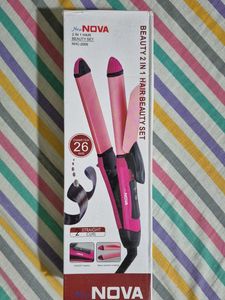 Nova 2-in-1 Hair Straightener & Curler