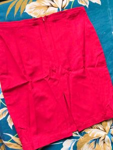 Vibrant red Skirt