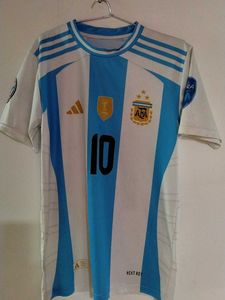 Argentina Soccer Jersey Messi #10