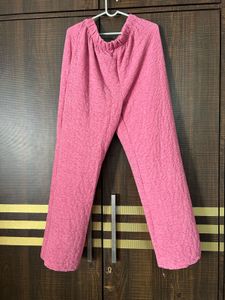 Pink crinkled Co-ord Set