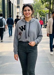 Gray Graphic Hoodie