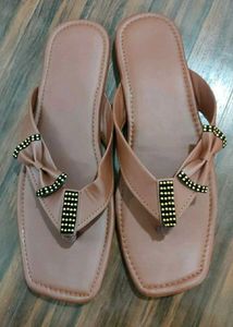 2 Pair Stylish Brown Flat Sandals