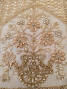 Embroidered Blouse Neck Patch