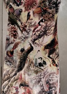 Multi Velvet Body con Dress