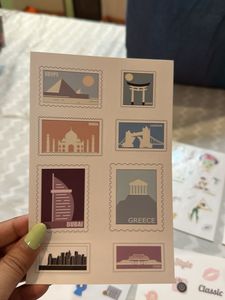 Factor Notes Cute Sticker Sheets Set Of 7