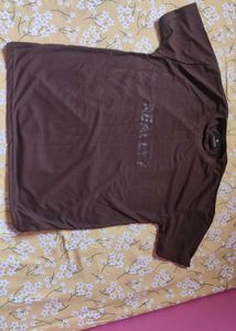Brown Graphic T-Shirt