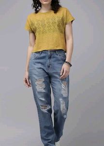 Boyfriend fit mid-range Jeans
