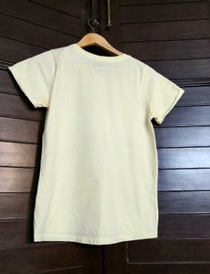 Livesmart Yellow Art is Life Graphic Tshirt