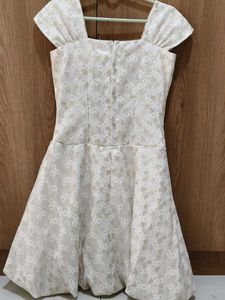 Floral Cream Dress