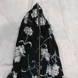 Floral Zip-Up Hoodie