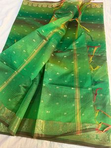 Elegant Green Banarasi Duppata