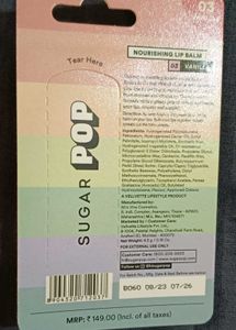 Sugar Pop Tinted Lip Balm