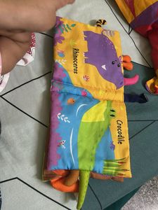 Wild Tails Soft Baby Book