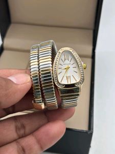 Bvlgari snake Watch with Diamonds