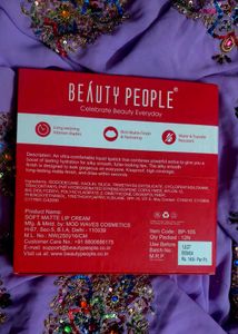 Beauty People Soft Matte 12  Lipstick