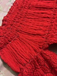 Red Off-Shoulder Dress
