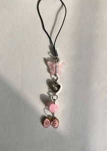 PINK BOW CHARM