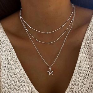 Layered Star Necklace