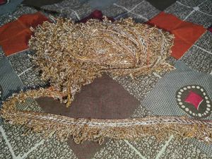 9 mtr Embellished Dupatta Border Fabric