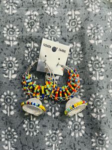 Multi Colour Earings
