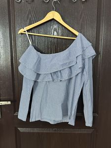 Off Shoulder Ruffle Top