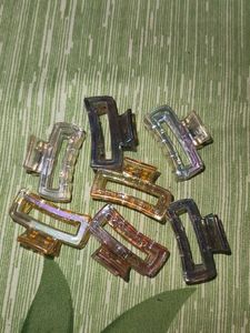 Crystal claw clips